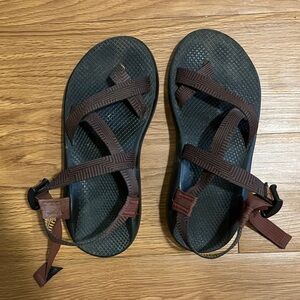 Chaco Brown and Black Z 2 Sandals